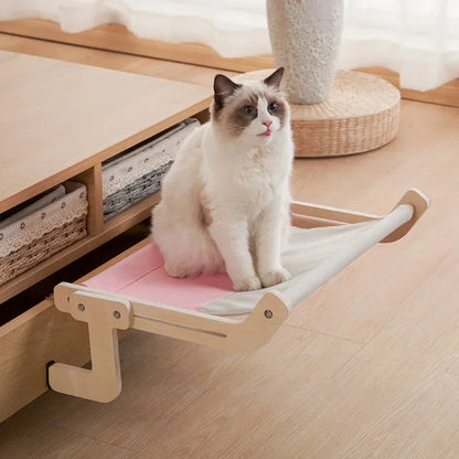 Cozy Cat Hammock – Wooden Hanging Bed (Copy)