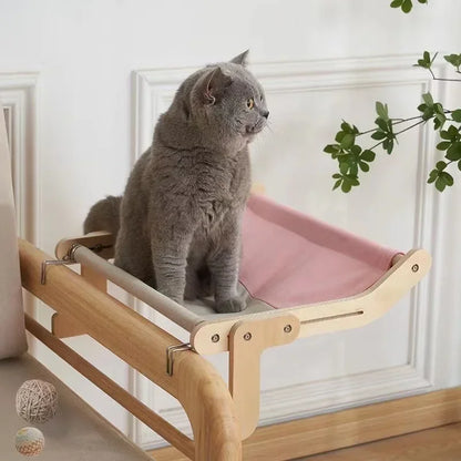 Cozy Cat Hammock – Wooden Hanging Bed (Copy)