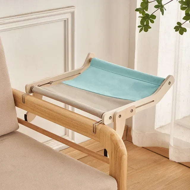 Cozy Cat Hammock – Wooden Hanging Bed (Copy)