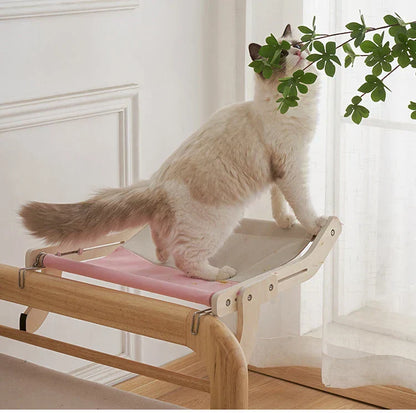 Cozy Cat Hammock – Wooden Hanging Bed (Copy)